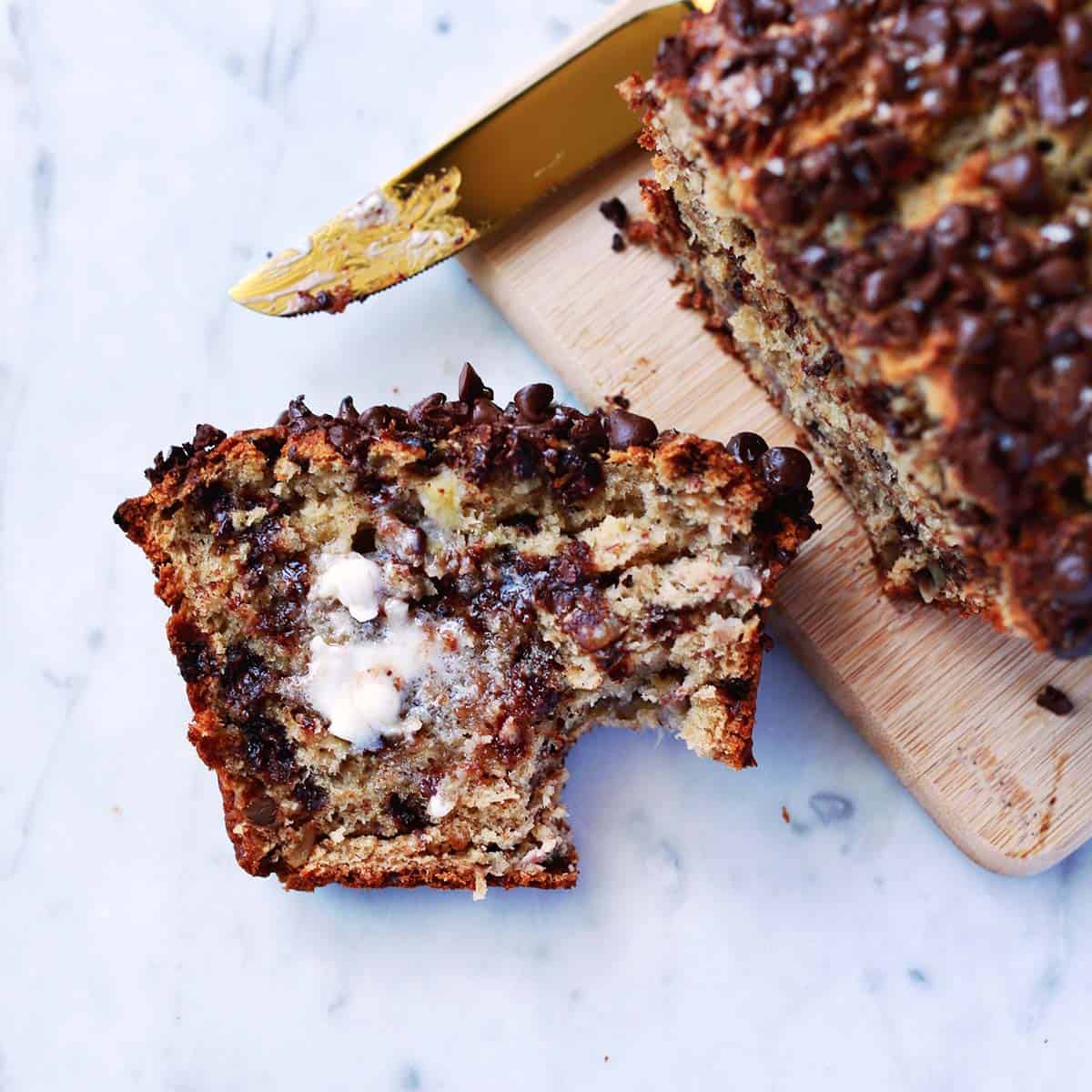 Chocolate Chip Banana Bread – A Beautiful Mess