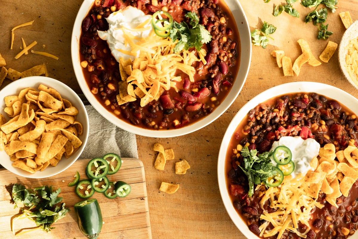 Lentil Chili Is the Ultimate Comforting Vegetarian Recipe