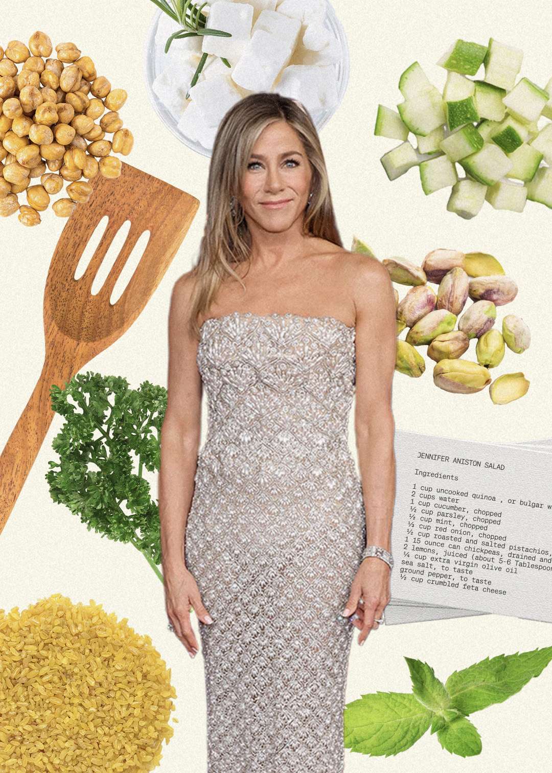 The REAL Jennifer Aniston Salad (As She Tells It)