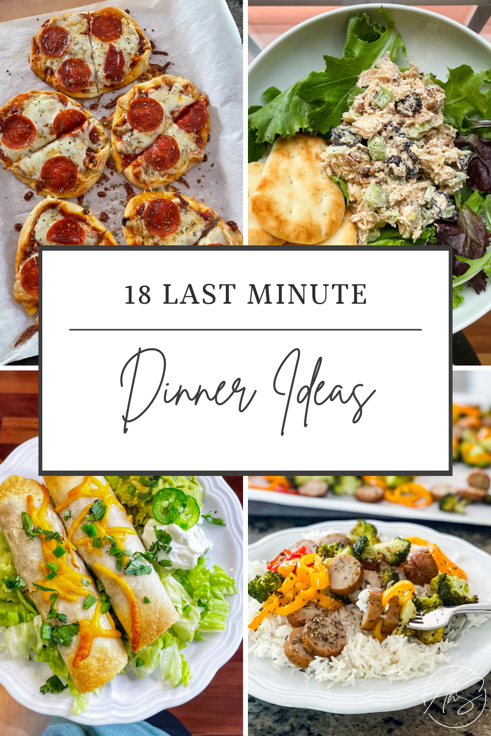 Last-Minute Dinner Ideas – A Healthy Slice of Life