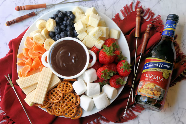 The Best Chocolate Caramel Fondue Recipe