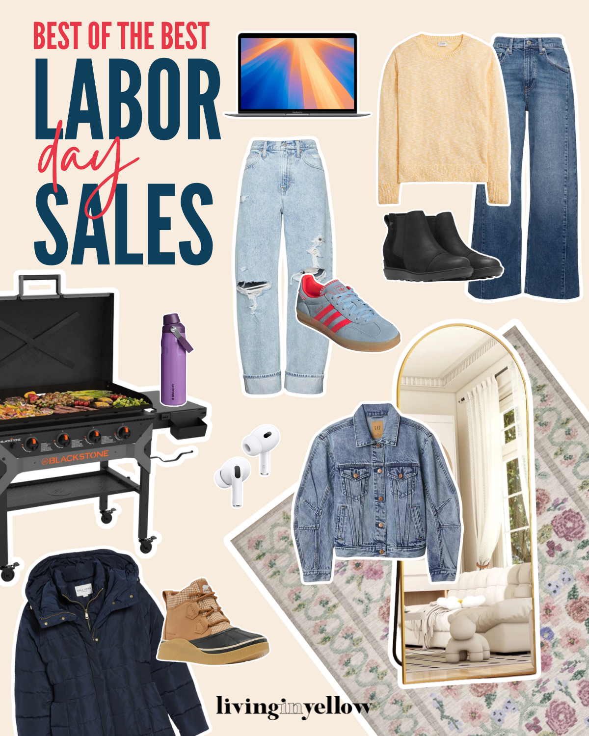 2025 Labor Day Sales – Living in Yellow