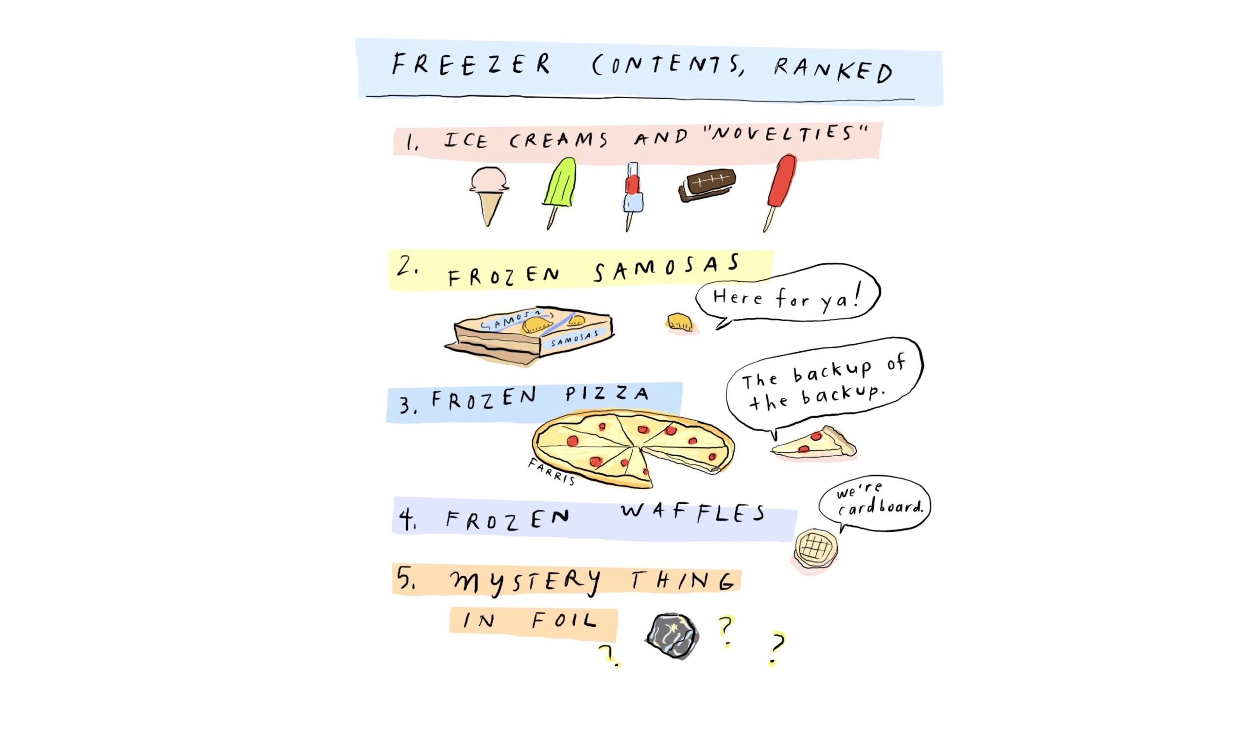Freezer Contents, Ranked | Cup of Jo