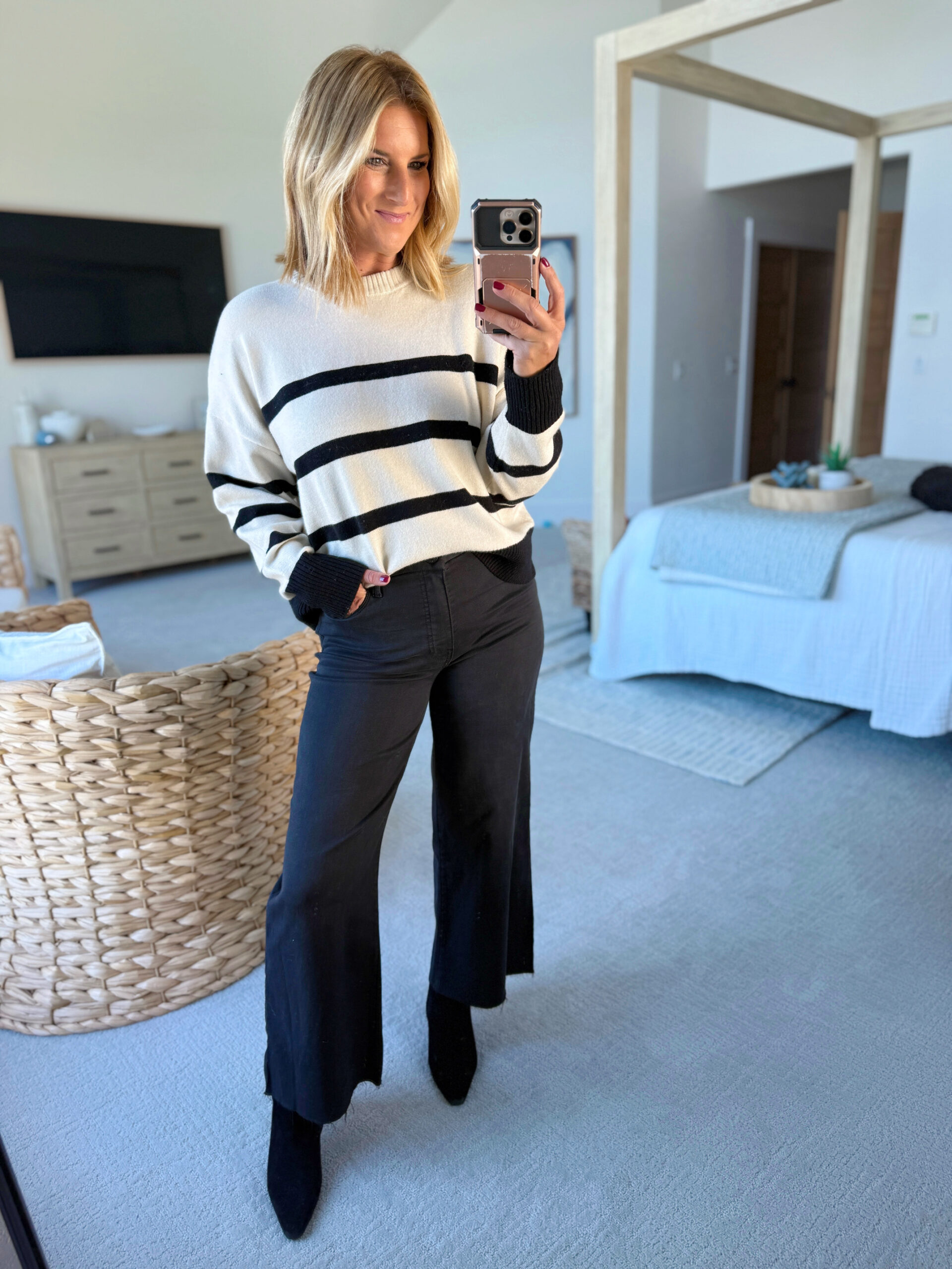 How to Style Stripes for Fall