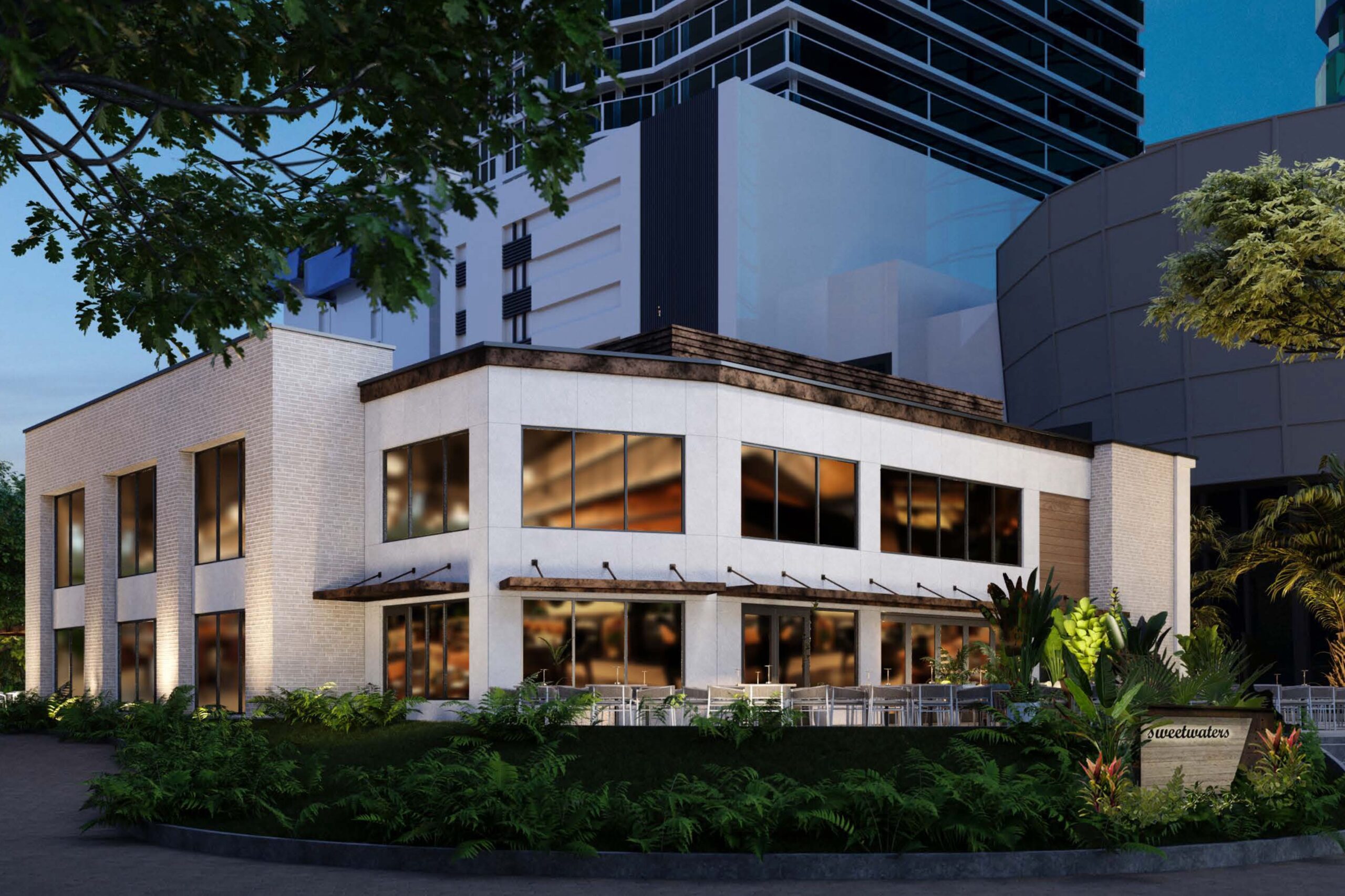 A New Waterfront Landmark Takes Shape