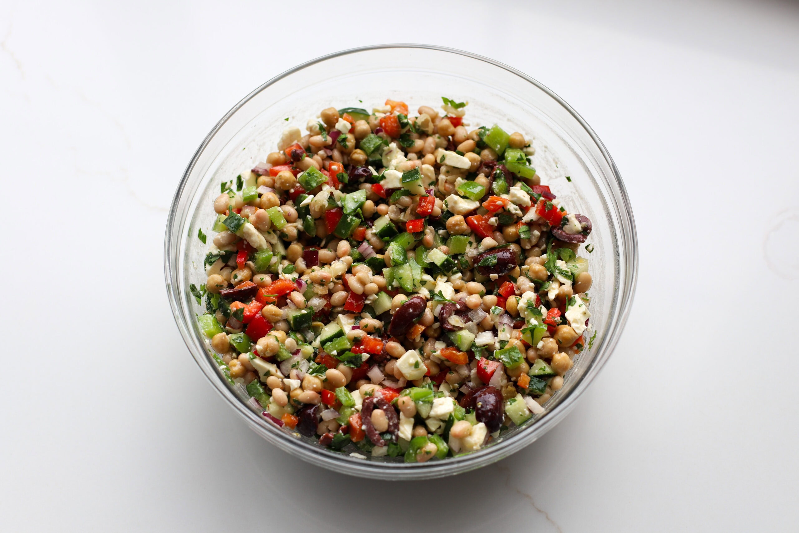 Greek Bean Salad – Make Ahead, Eat All Week!
