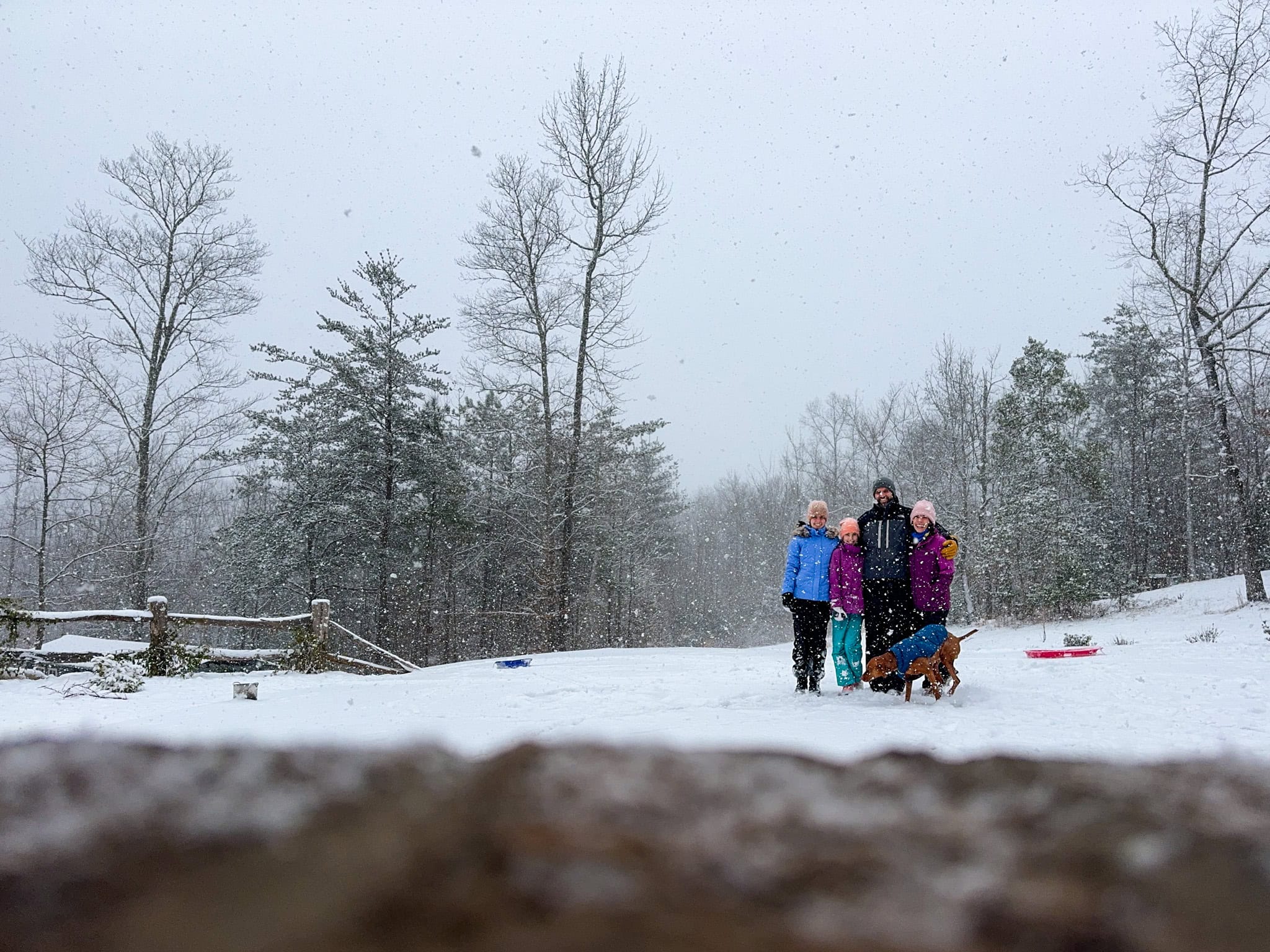 A Rare South Carolina Snow Day