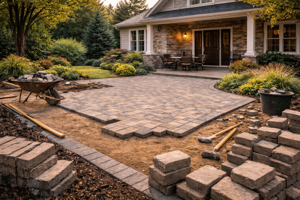 Paver Patio Builders in Kansas City, KS Add New Installation Option for Homeowners