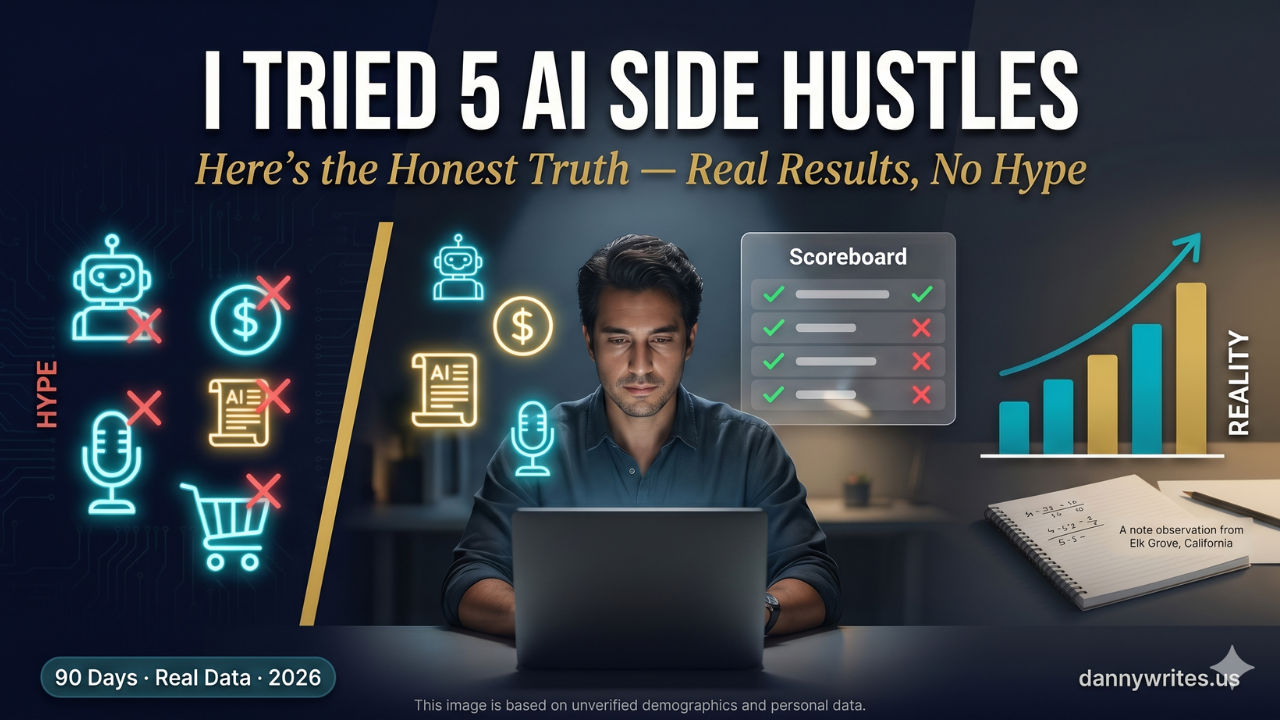 I Tried 5 AI Side Hustles — Here's the Truth