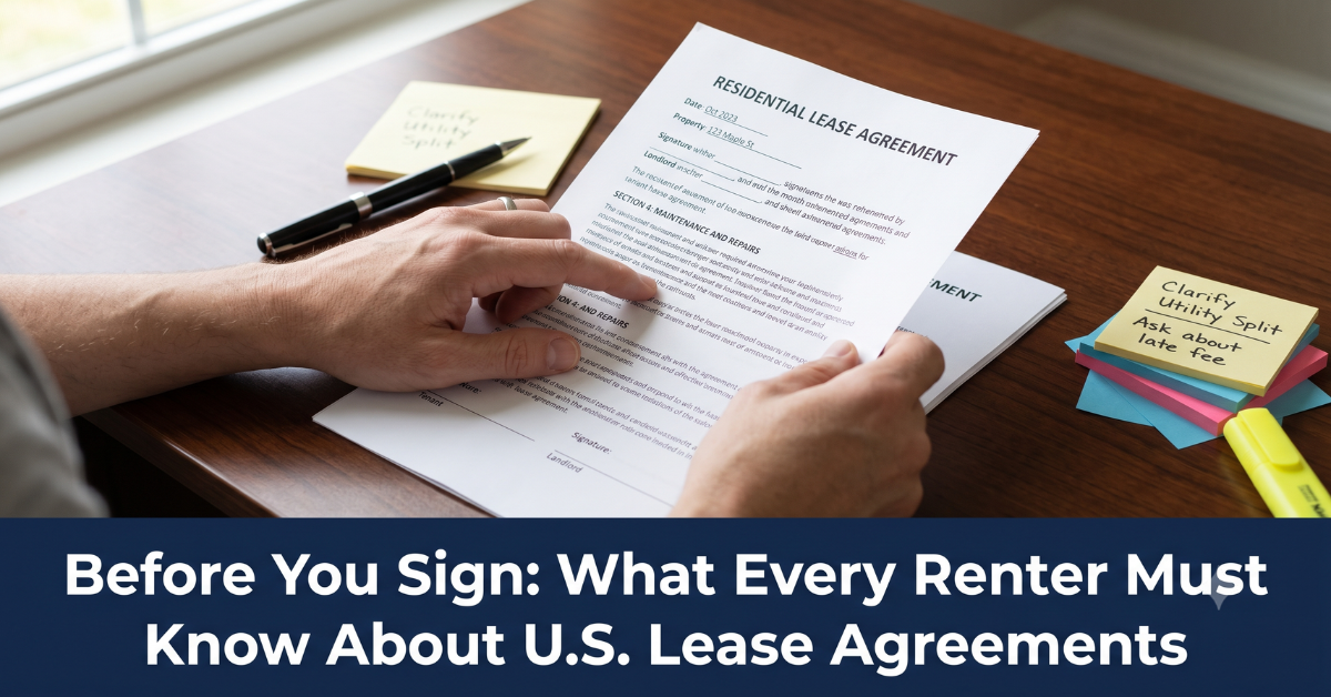 Renting Strategies and Lease Tips