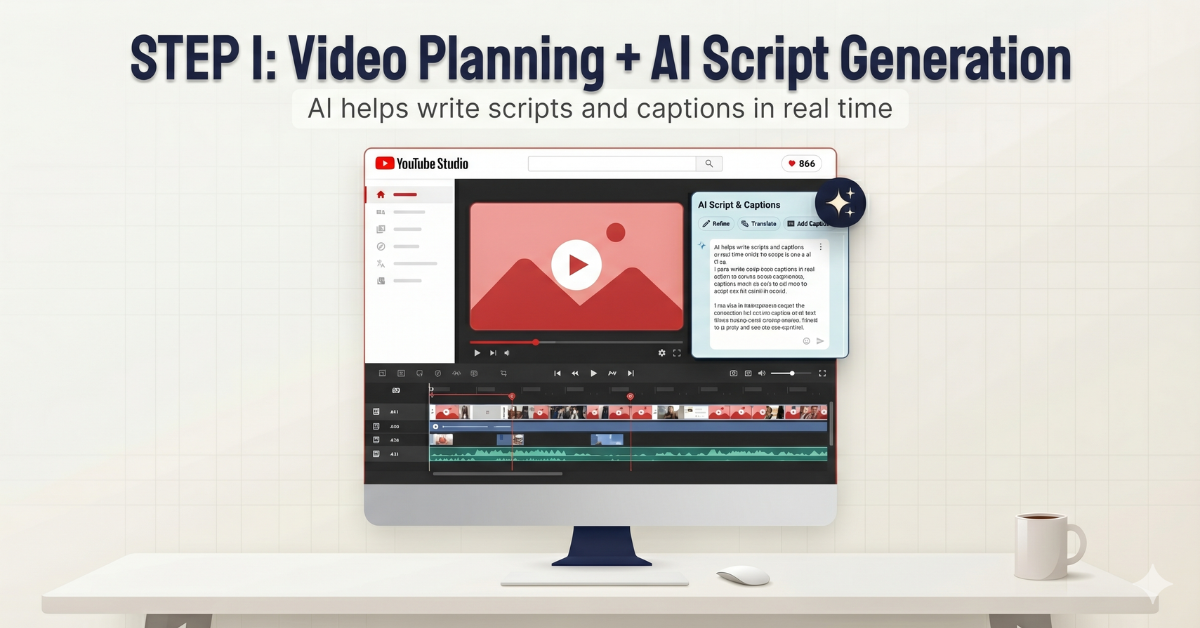 Step 1 AI Script and Captions