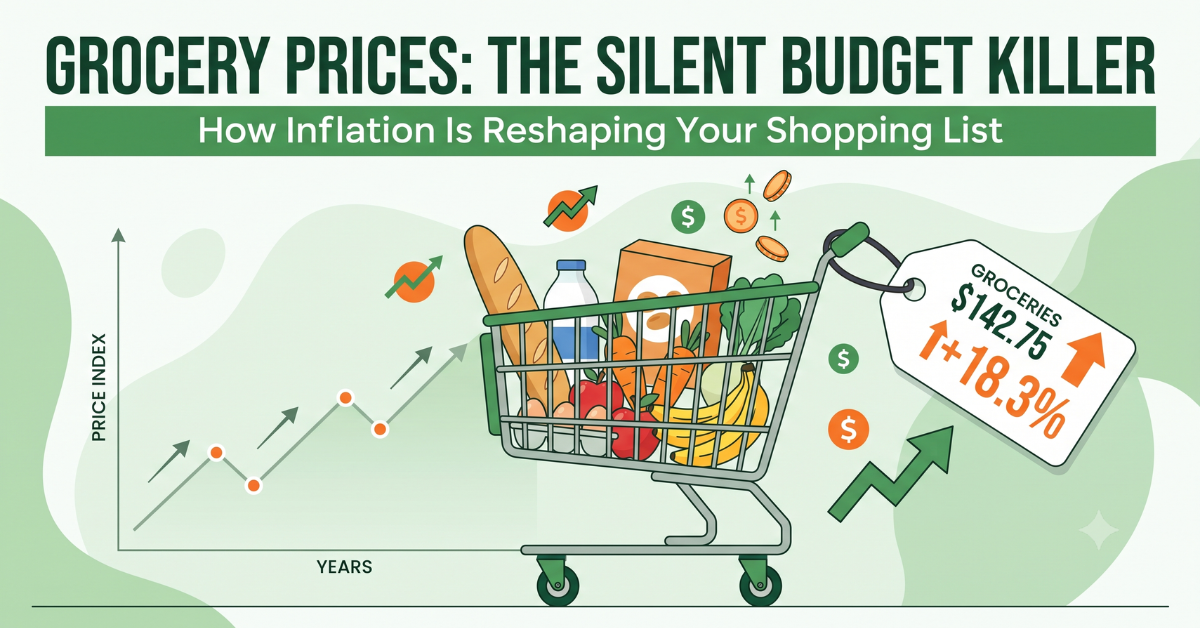 Grocery prices rising in the US 2026
