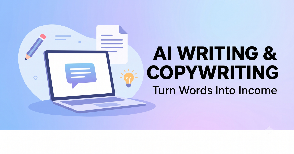 AI writing and copywriting side hustle tools