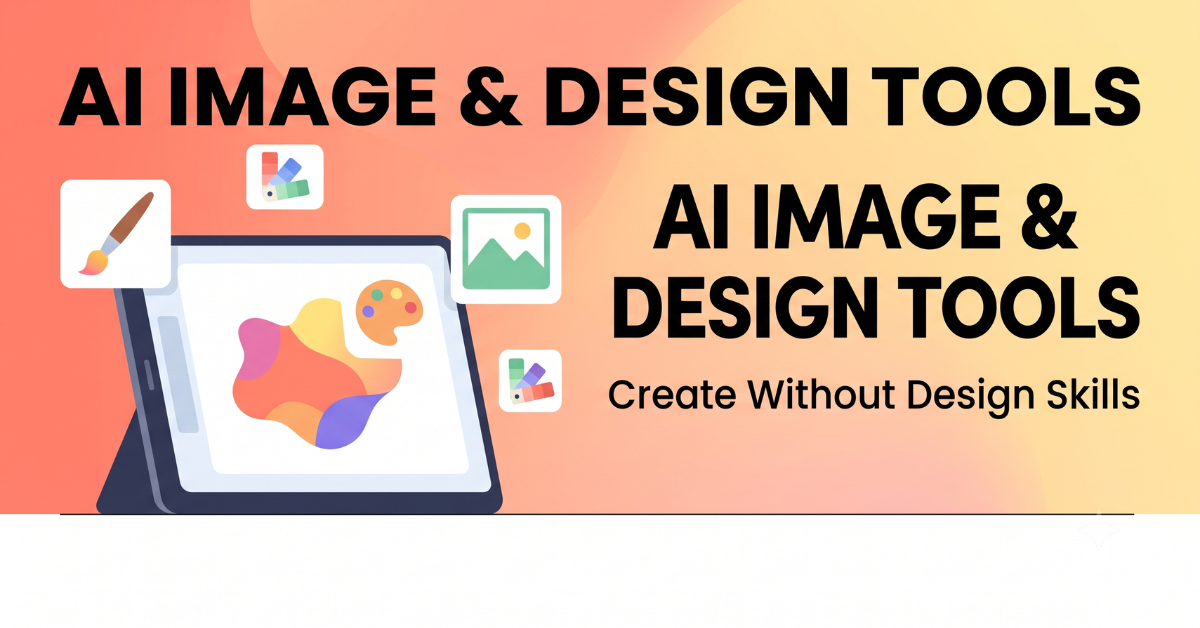 AI image generation and design tools for beginners