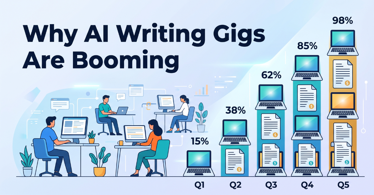 Why AI writing gigs are booming in 2026