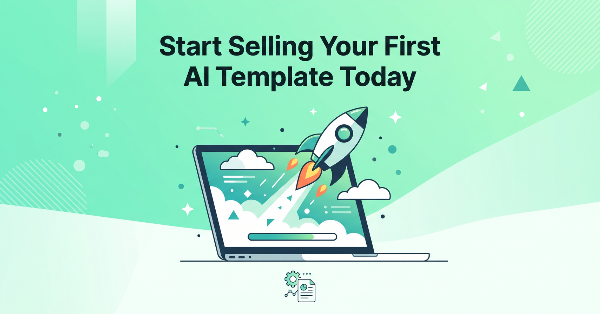 Start Selling Your First AI Template Today