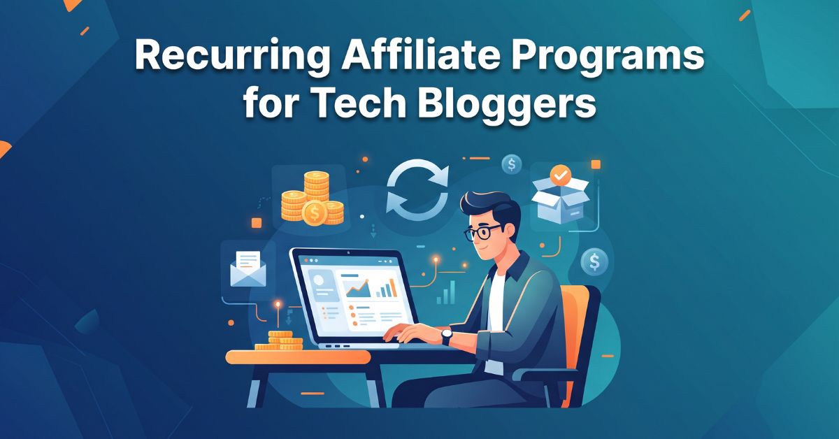 Recurring Affiliate Programs for Tech Bloggers cover image