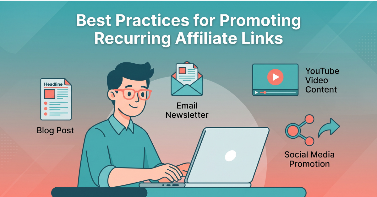 Best practices for promoting recurring affiliate links