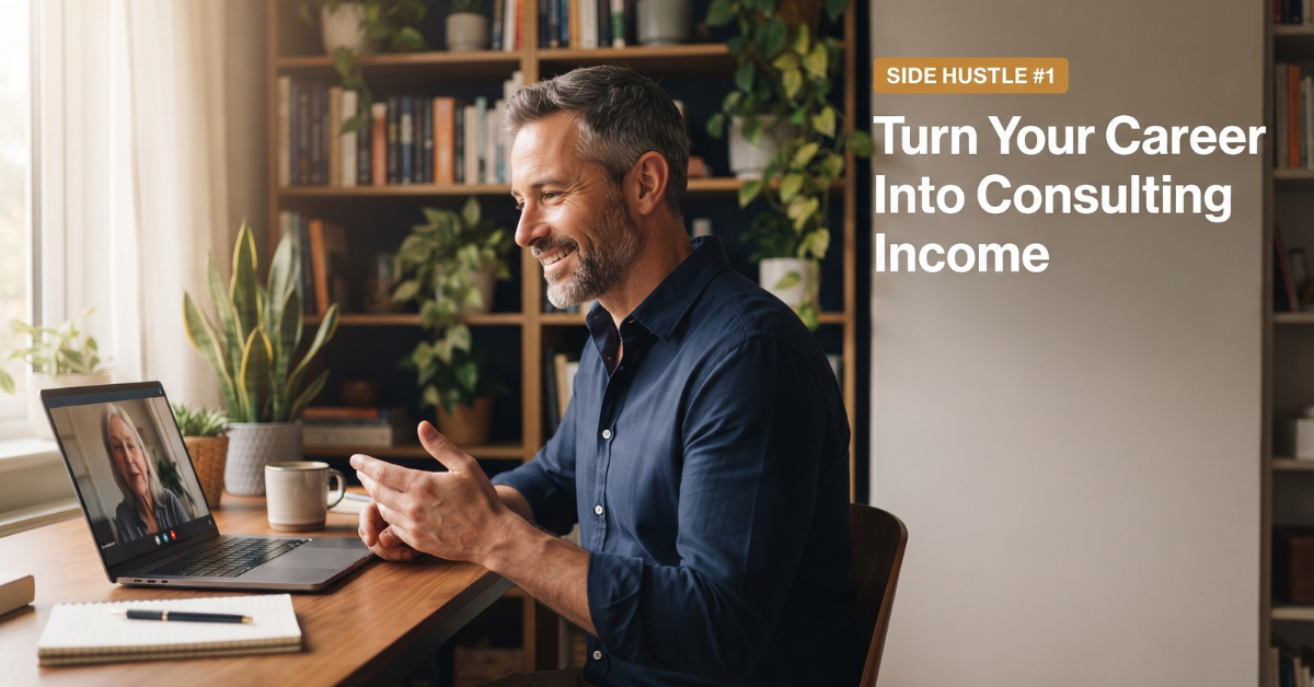 career experience as the biggest advantage for side hustles over 40